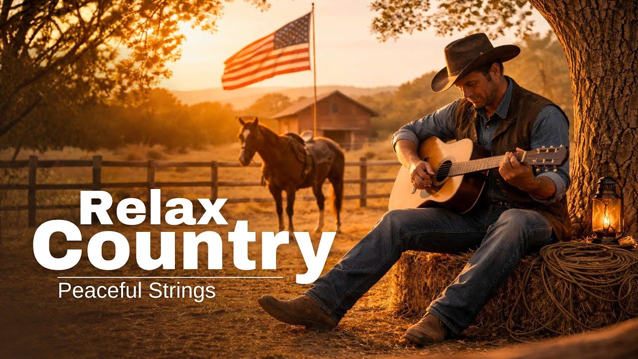 Best Cozy Country Songs – Relaxing Playlist for Work & Study - Country Music Ballads