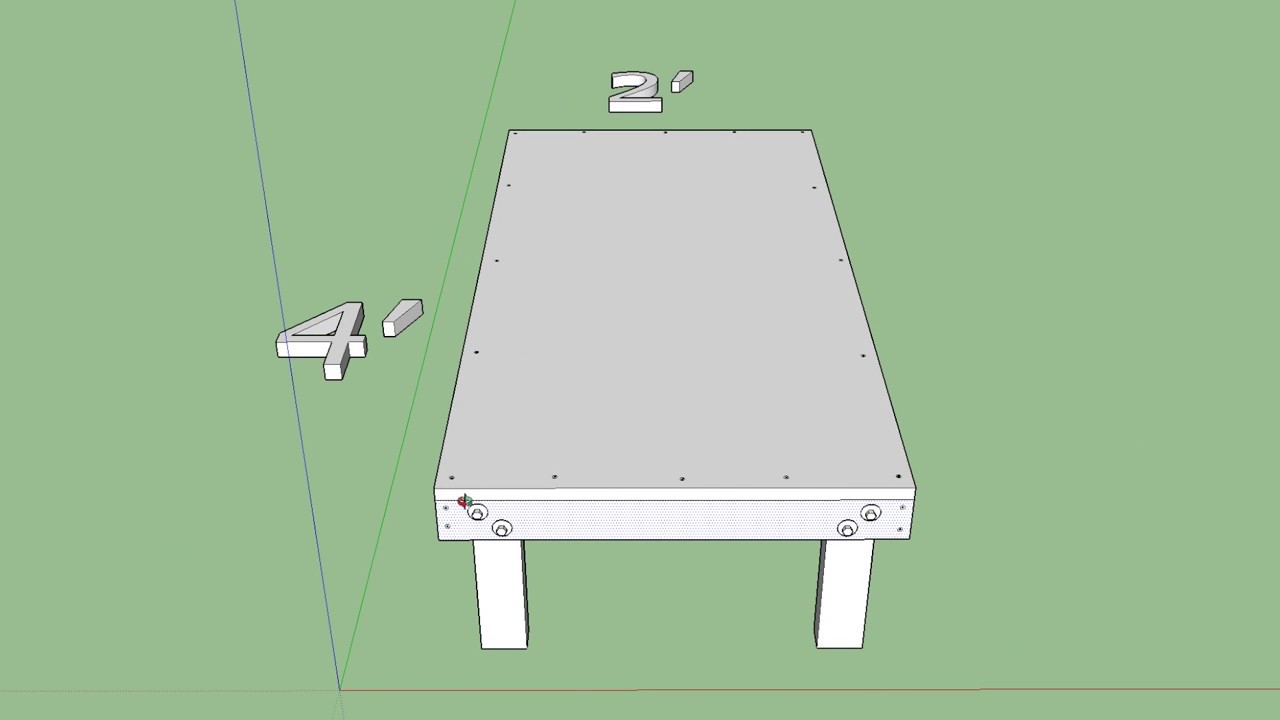 How to build a portable, modular stage riser any size 2'x4' 4'x8' or larger.