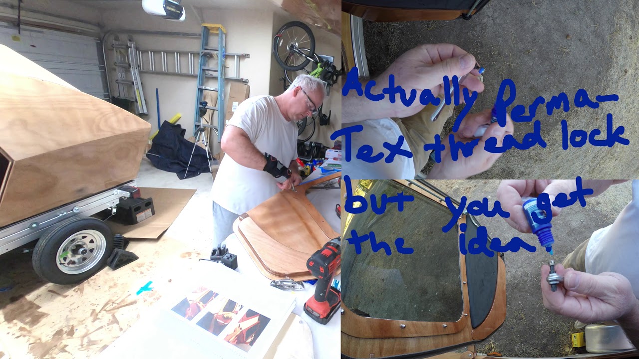 Building a CLC Teardrop Camper -  Installing the Doors