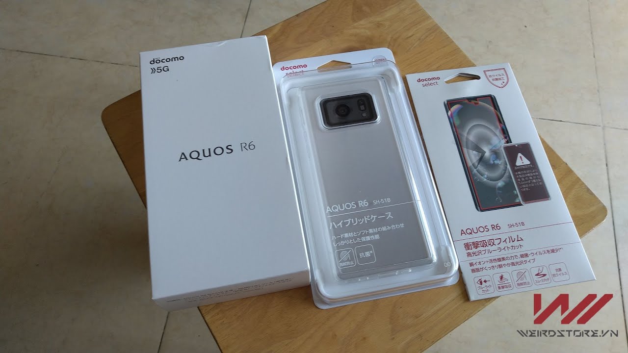 Trên tay nhanh Sharp Aquos R6 ( SH51B ): Phê đấy