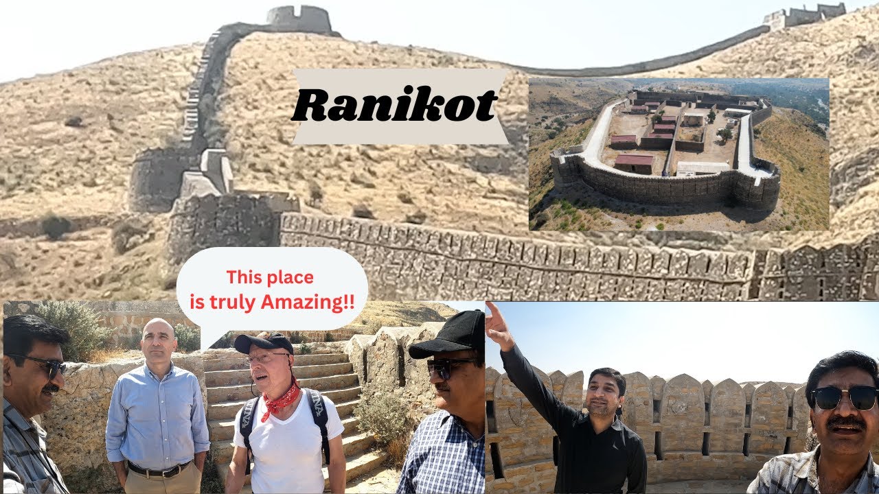 Adventurous but Amazing Ranikot (near Sehwan); My spanish friends resemble it to Chinese Great wall.
