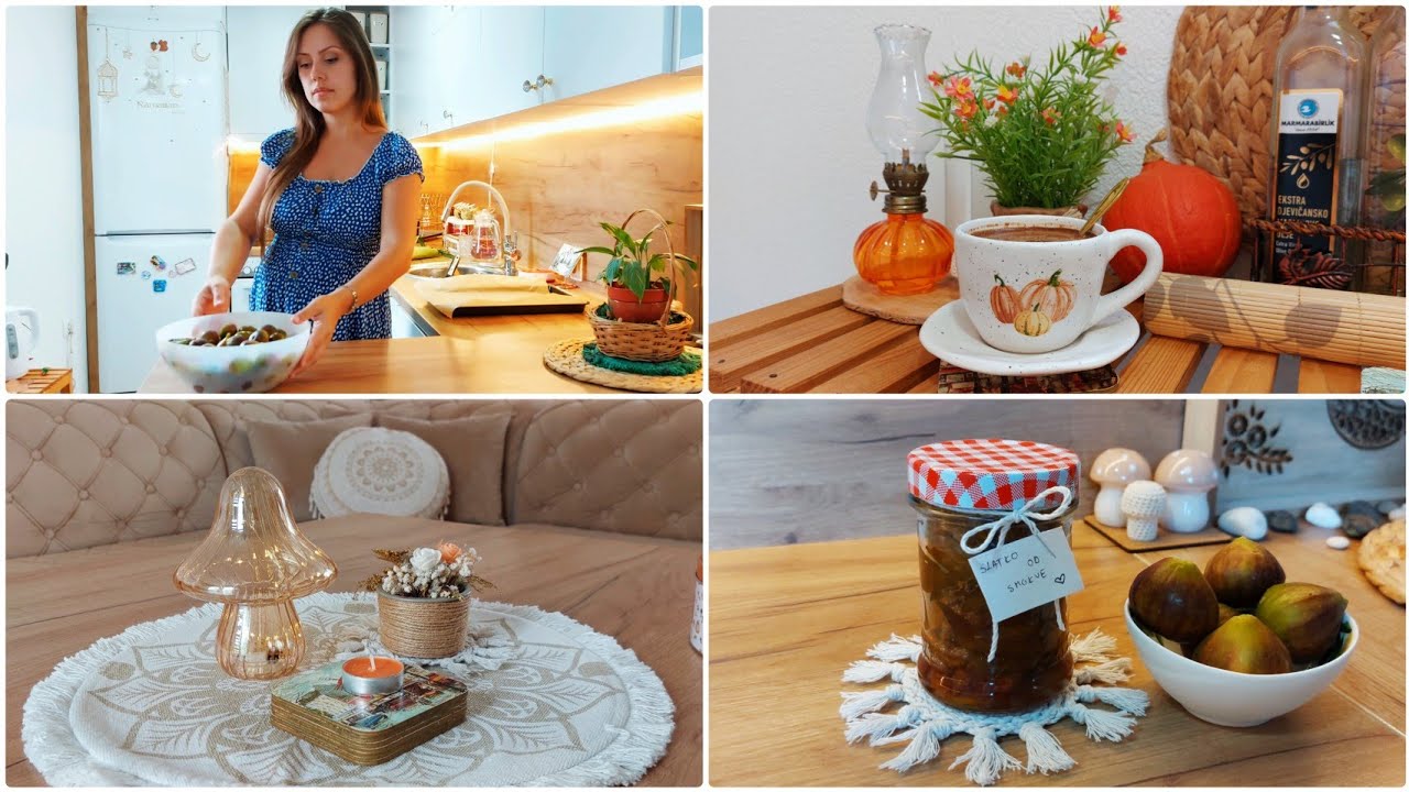 Fig Jam Recipe | Fall Home Decor | Everyday Chores of a Stay at Home Mom #sahm #routinevlog #decor