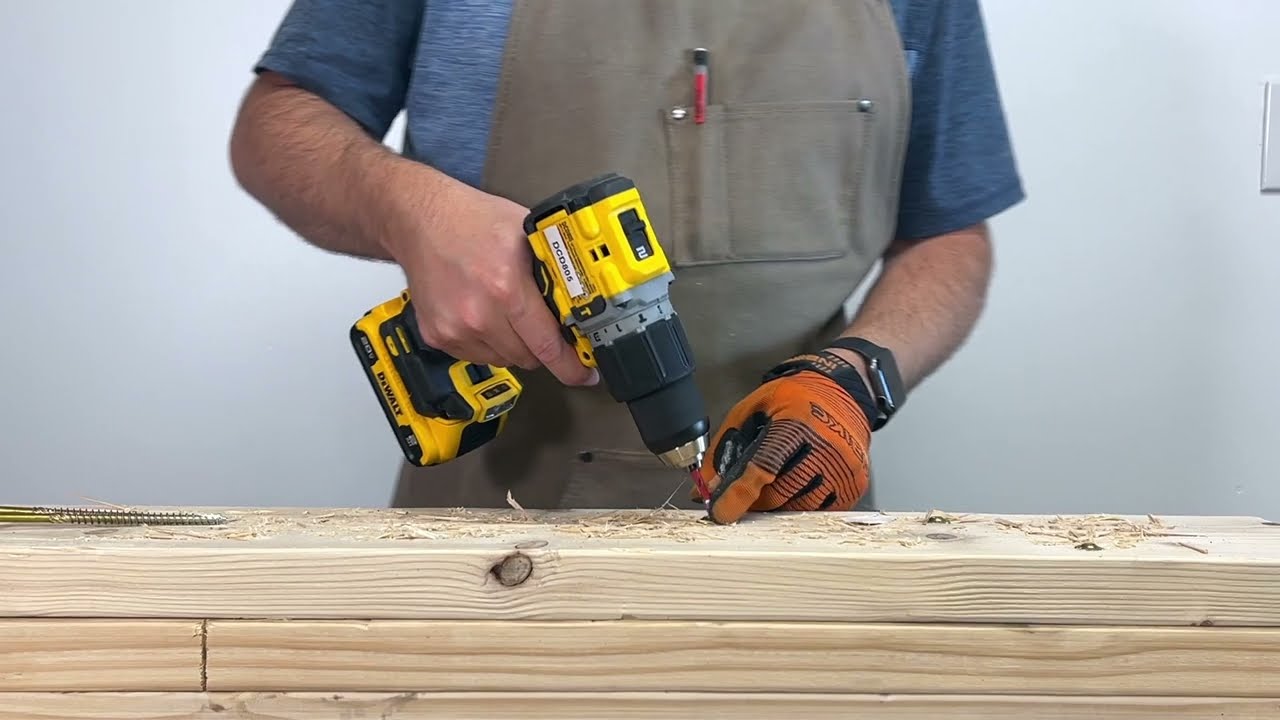 Dewalt DCD805 Driving Speed Final Test Results