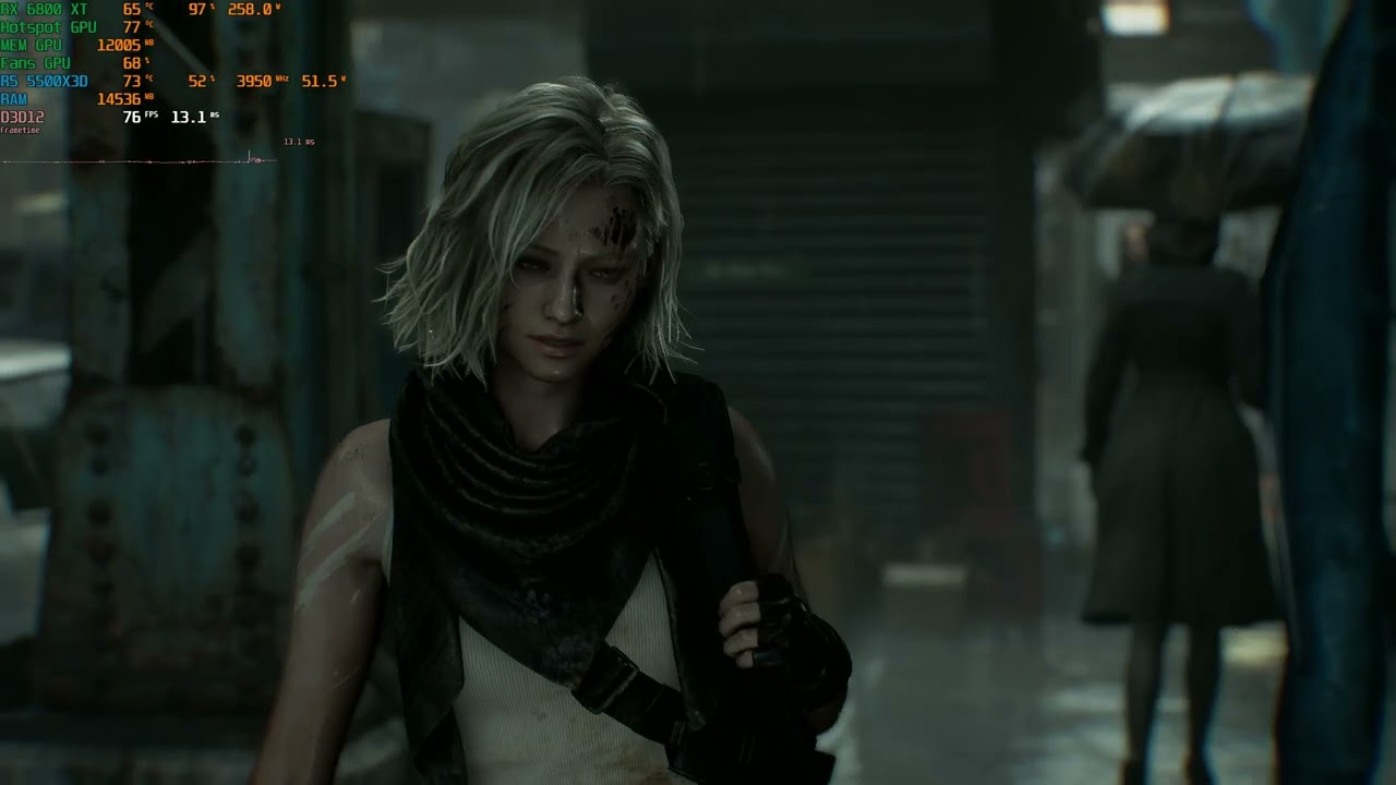 Resident Evil Requiem RX 6800 XT + RYZEN 5 5500X3D - 1440p