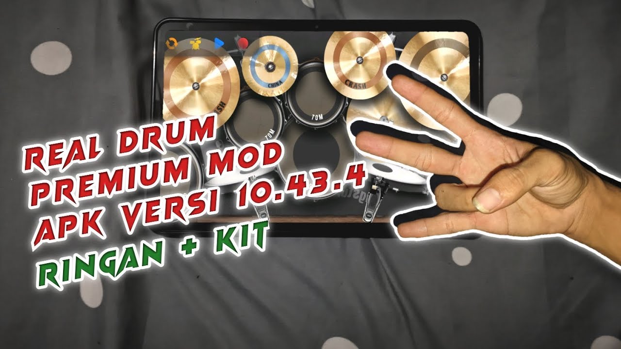 Real Drum Premium Mod Apk || Versi 10.43.4
