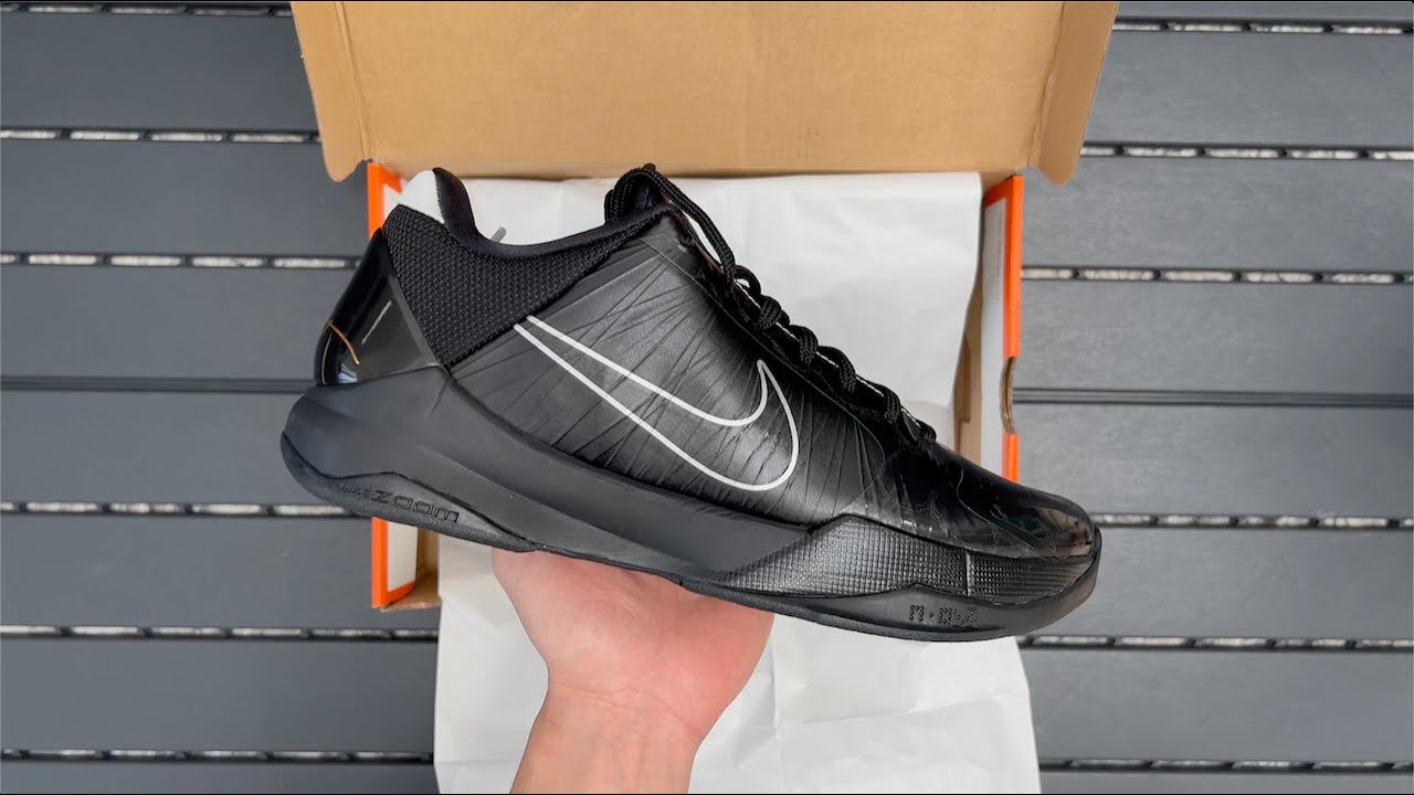 Nike Kobe 5 Blackout S2 Reps | 386429-003