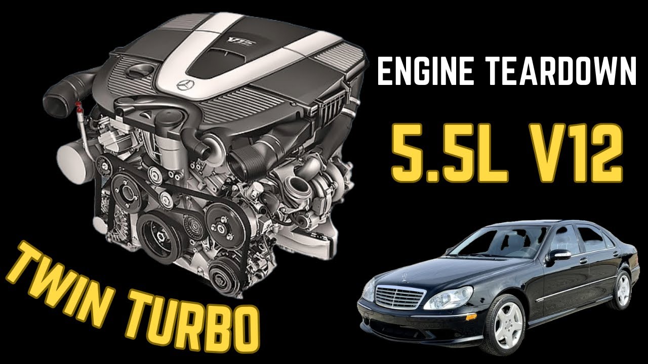 What's Inside The M275? | Mercedes 5.5L Twin Turbo V12 Engine Teardown