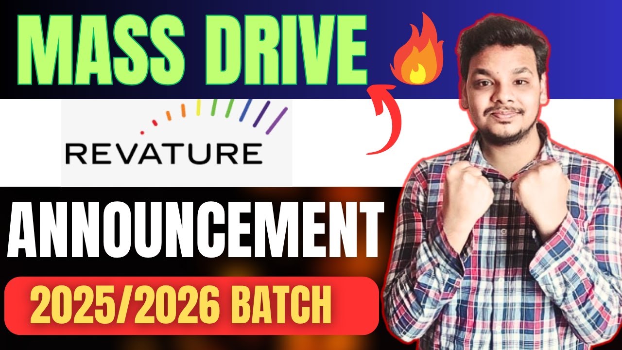 Finally Revature Mass Hiring Started | Revature Direct Hiring 2025/2026 Batch | Off Campus Drive