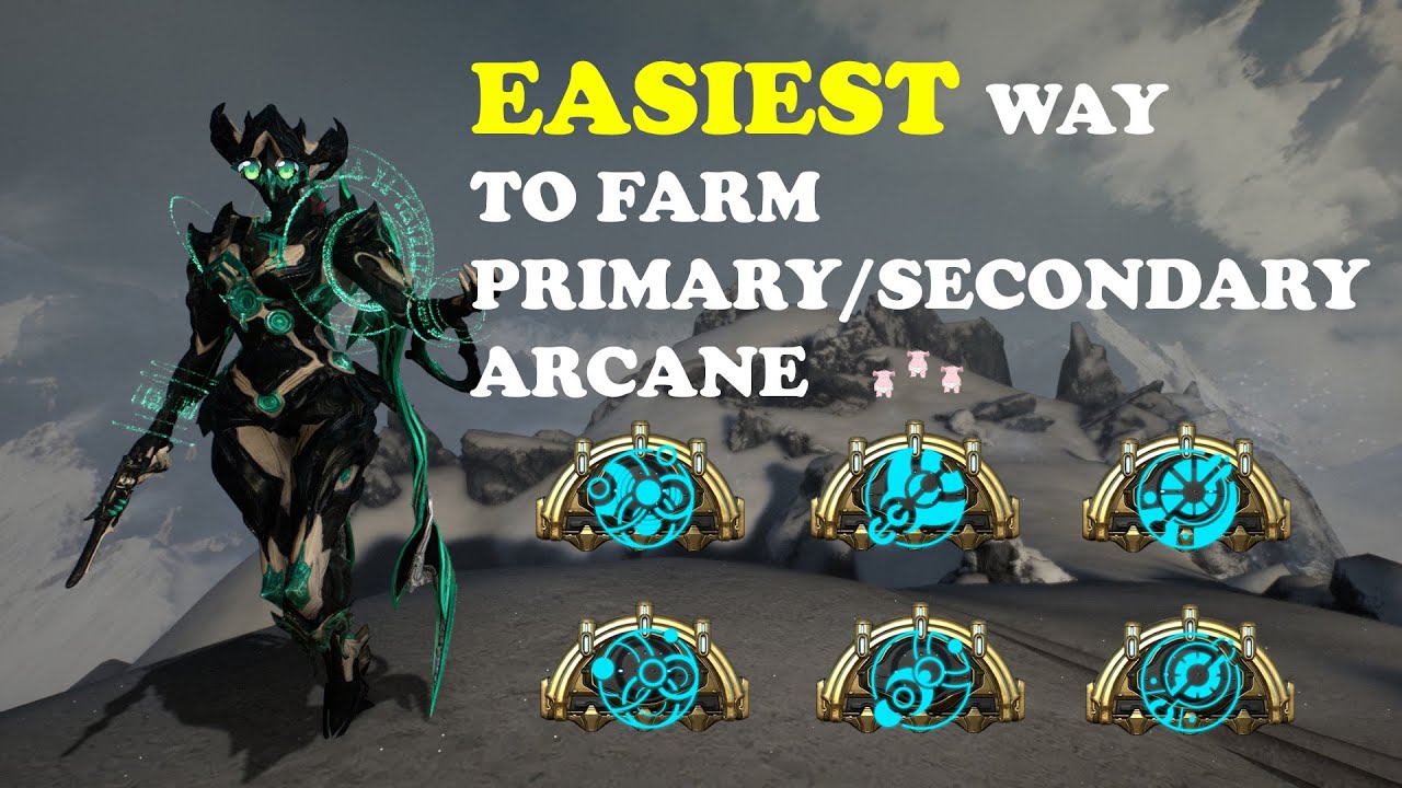 (Thai) วิธีการฟาร์ม Primary/Secondary Arcane แบบง่ายๆ (โซโลชิวๆอาวุธไม่ต้อง)