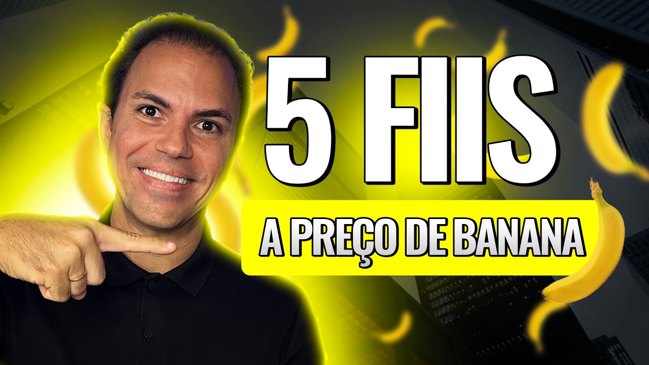 5 FIIS que estão de GRAÇA e vão se VALORIZAR MUITO!