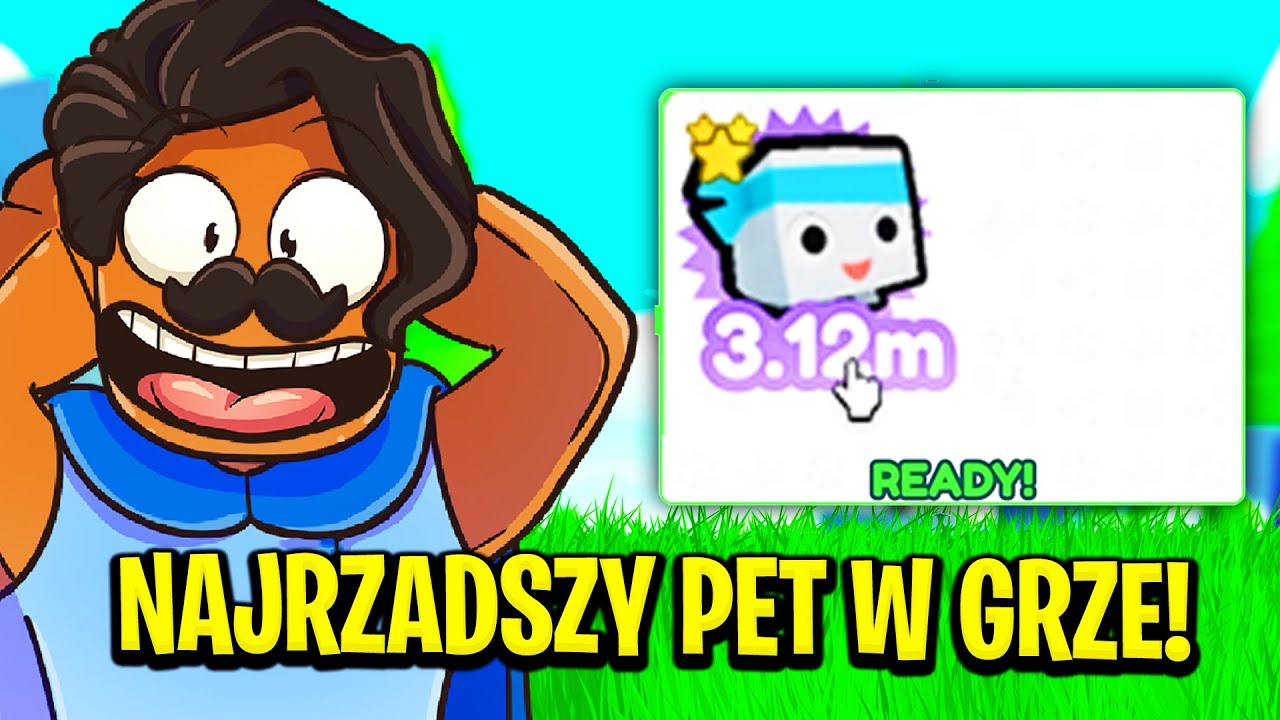 KUPIŁEM NAJRZADSZEGO PET'A W PET SIMULATOR X * BIG BLUE MASKOT *