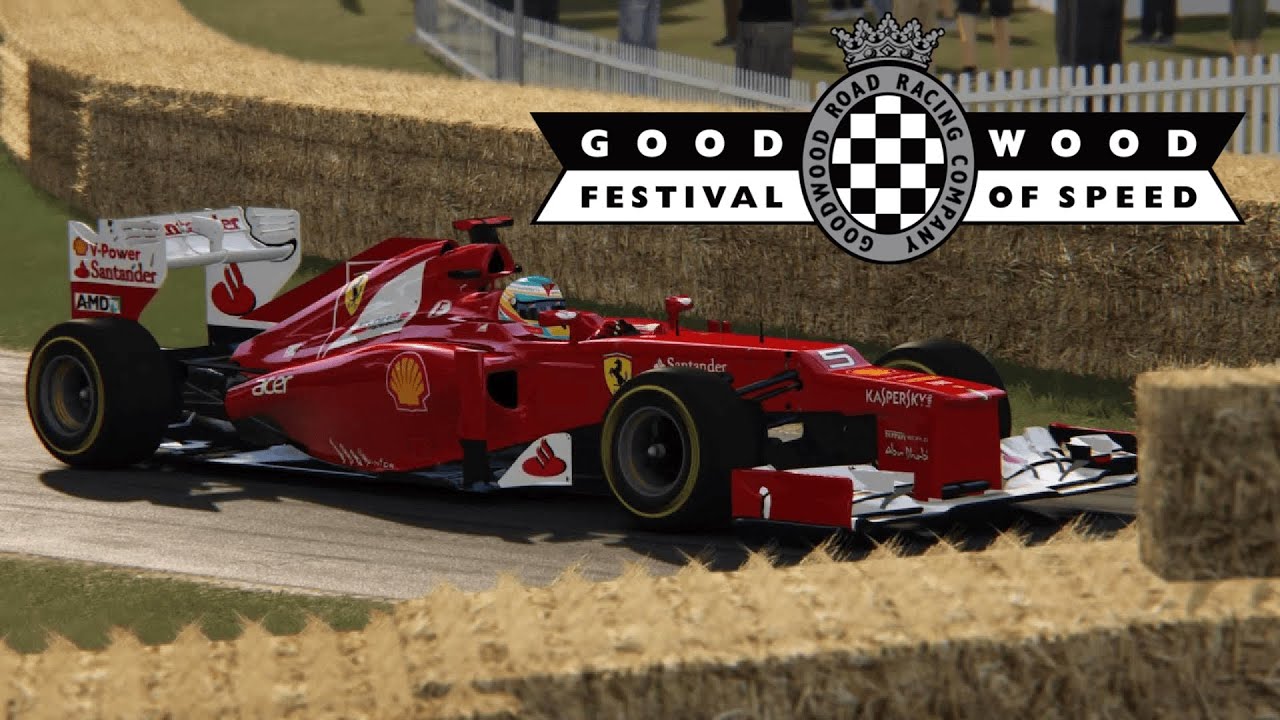 2012 Formula 1 cars on Goodwood! (PURE SOUND)