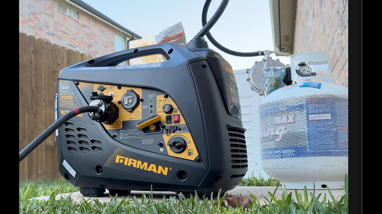 Firman 2000 Tri-Fuel Conversion