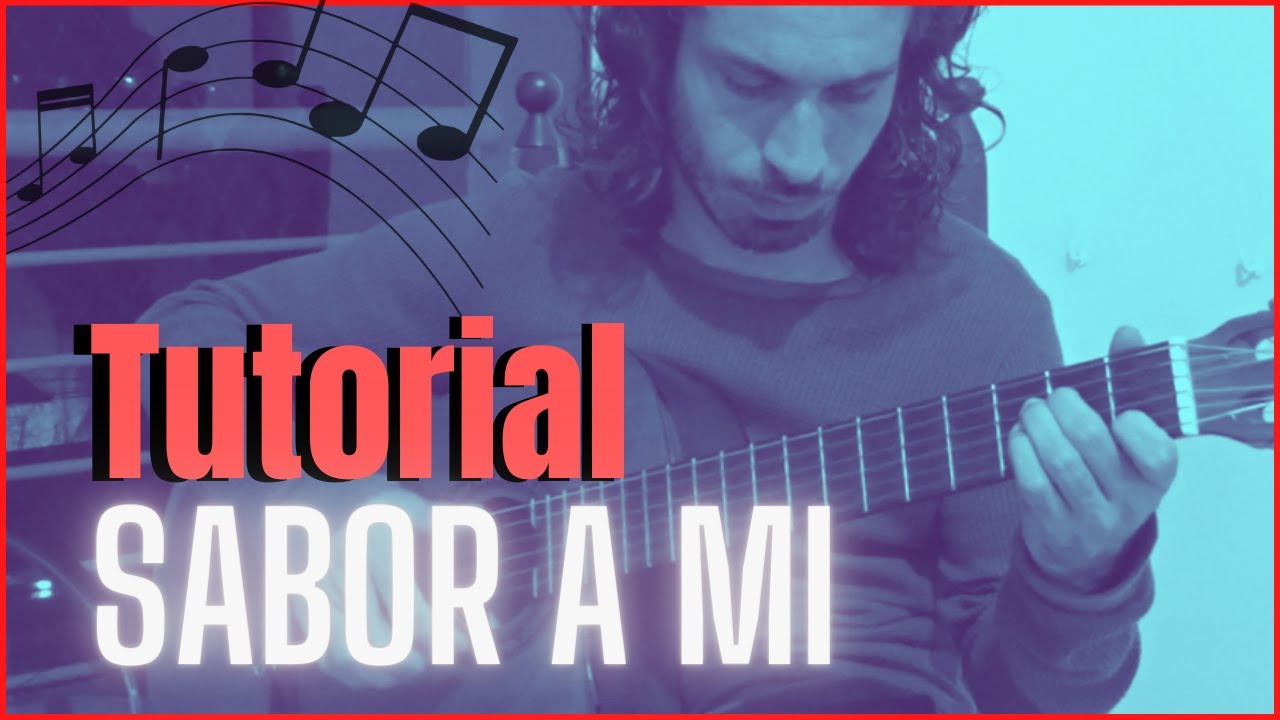 Canción FÁCIL para guitarra/RITMO /ACORDES + LETRA  bolero SABOR A MI