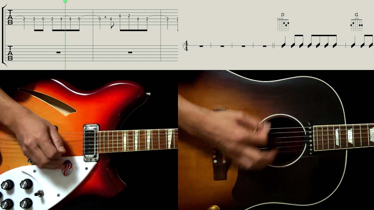 Guitar TAB : What You're Doing - The Beatles