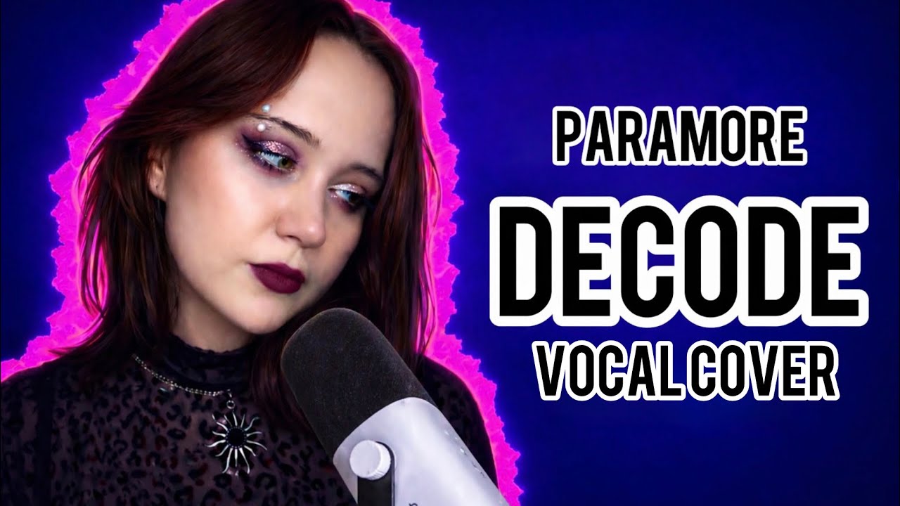 Paramore- Decode acoustic vocal cover #cover #singing #punk #twilight 