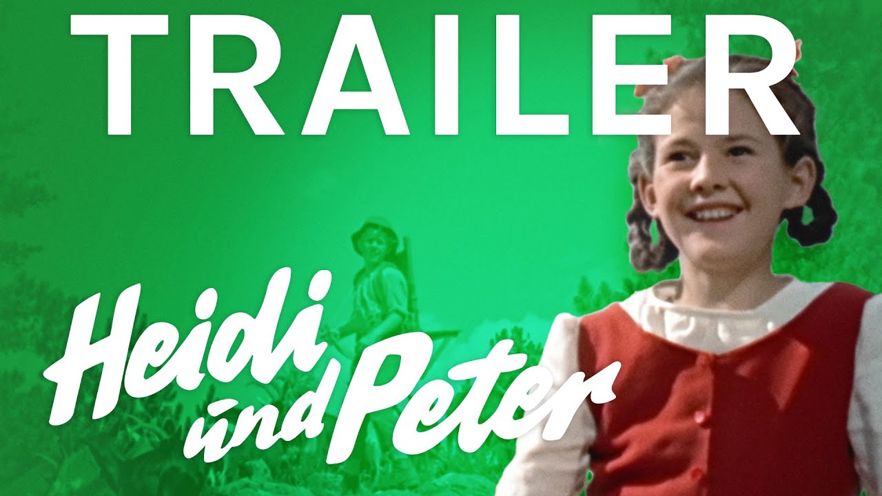 HEIDI UND PETER (1955) | Schweizer Kinderfilm Trailer | filmo.ch (schweizerdeutsch)