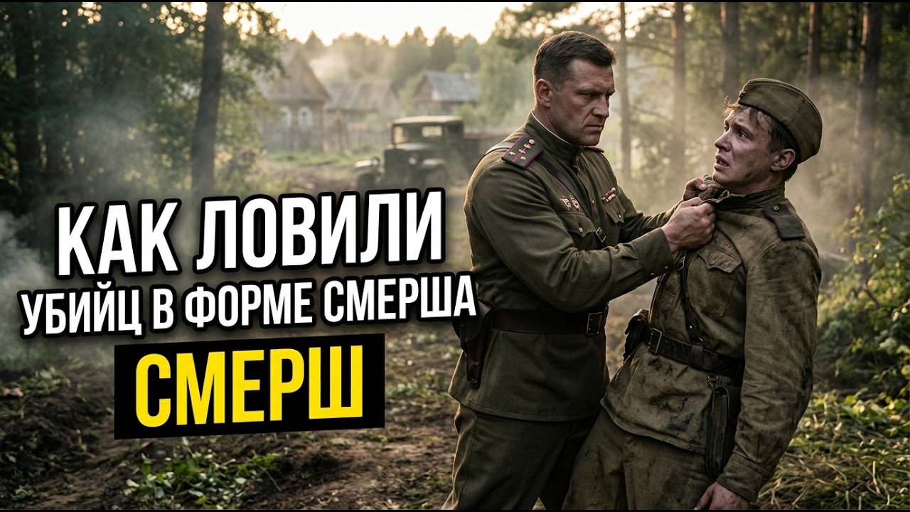 ПОД СМЕРШЕМ ПРИКРЫВАЛИСЬ УБИЙЦЫ — охота СМЕРШа в западноукраинских лесах!