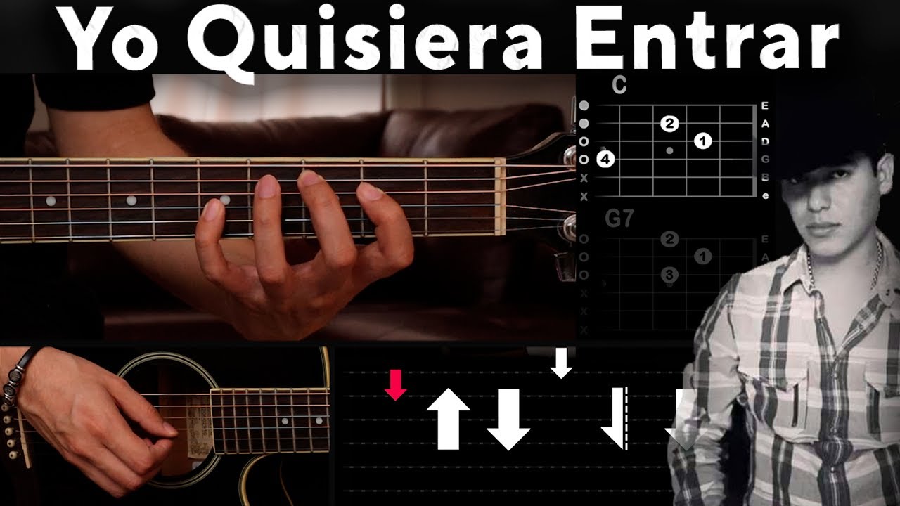 Yo Quisiera Entrar - Ariel Camacho GUITARRA Tutorial | Acordes