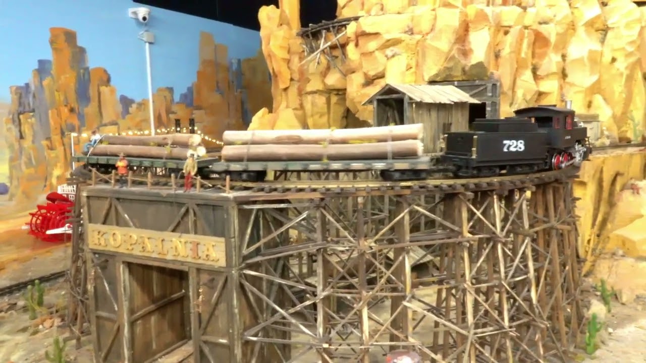 🌵 Epic LGB PIKO G Scale Wild West Train Layout! 🤠