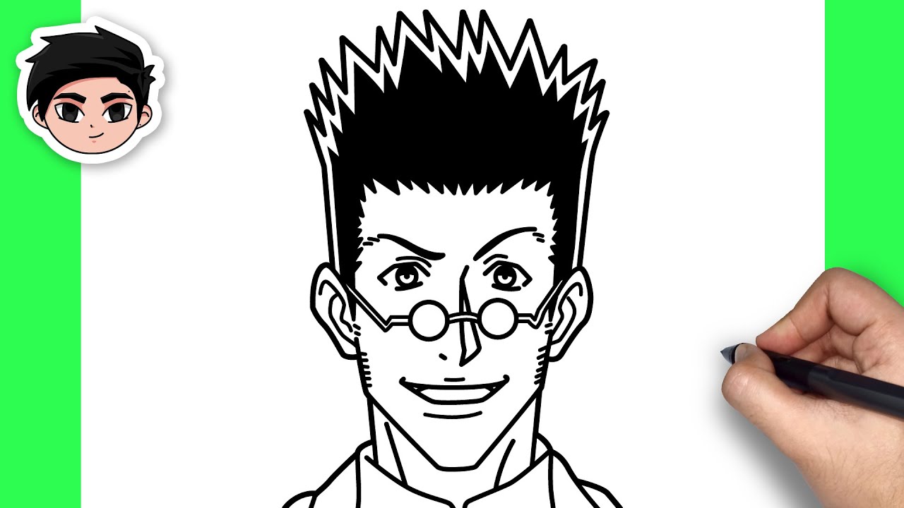 How To Draw Leorio | Hunter X Hunter - Easy Step By Step