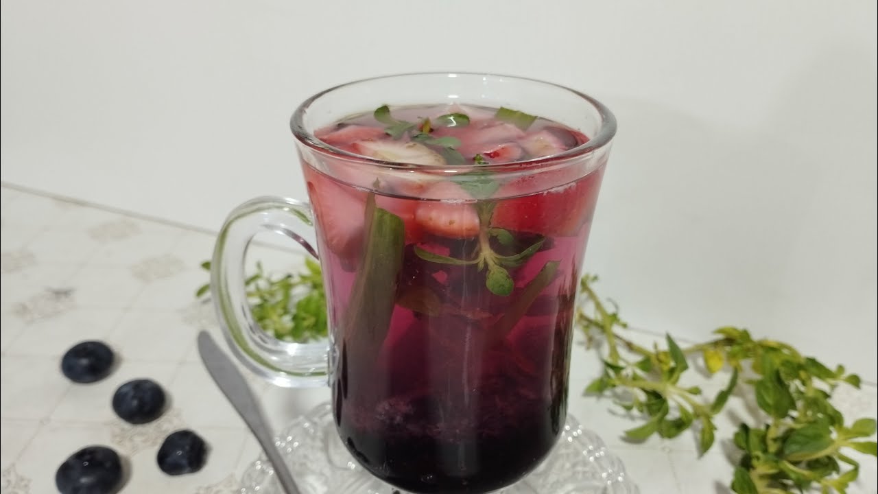 bebida aromática arándanos  ☕ - Con Ysabel