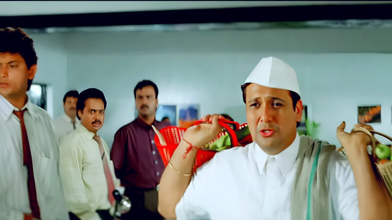 Hero No 1 को बना दिया घर का नौकर | Govinda Comedy Scene | Hero No 1 Movie