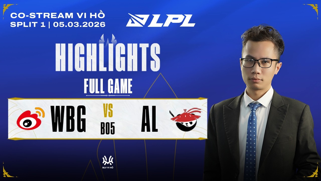 Highlights WBG vs AL | Full Game | PLAYOFFS LPL 2026 - SPLIT 1