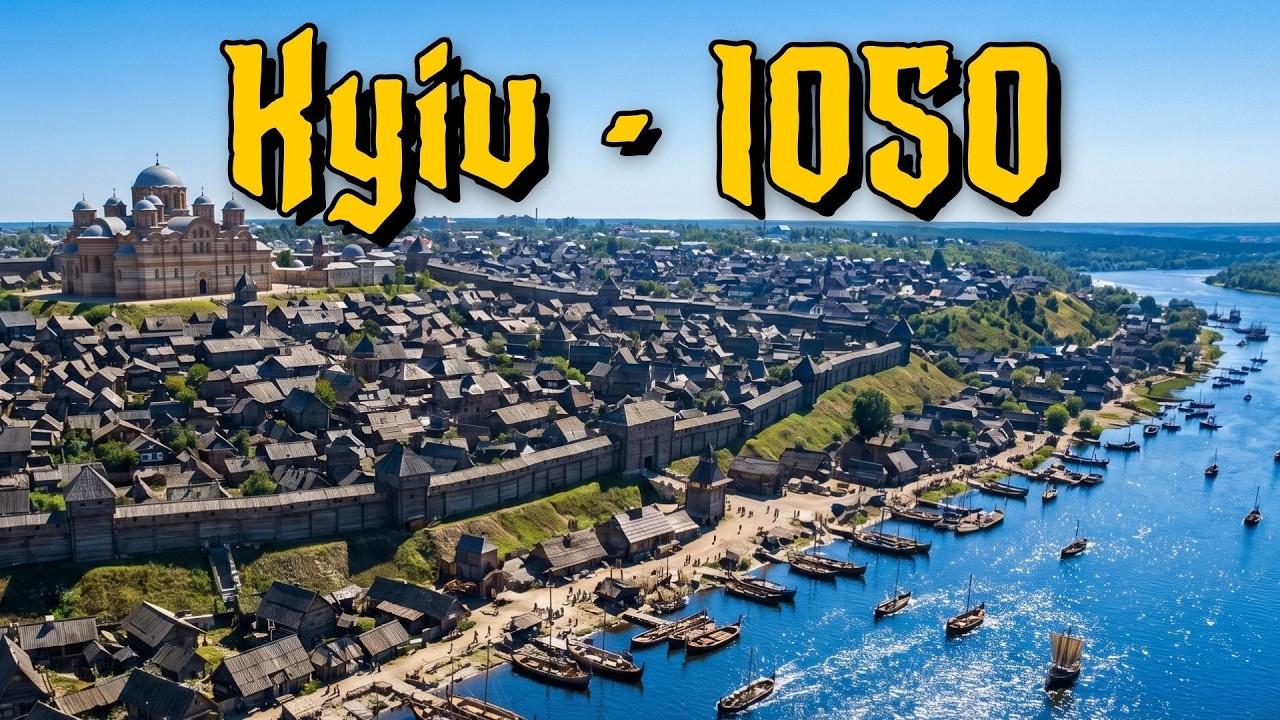 Как Выглядел Киев 1000 Лет Назад До Того, Как Его Забыли (ИИ Реконструкция)