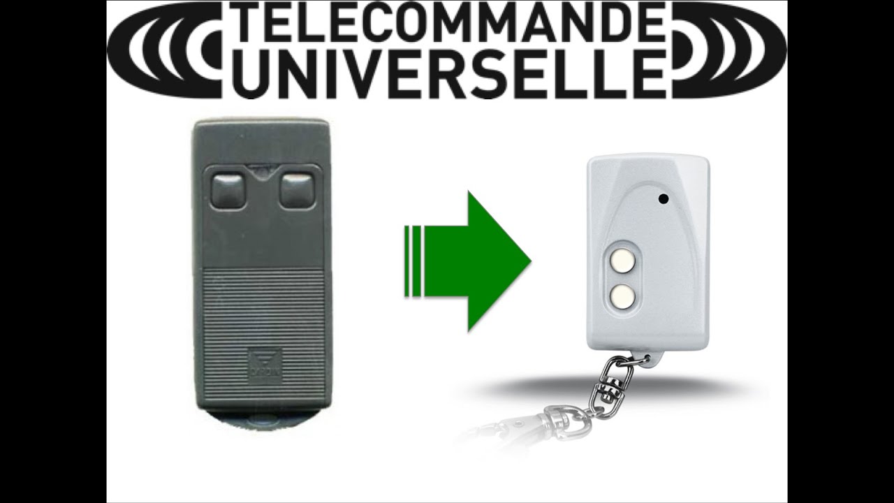 T&eacute;l&eacute;commande Portail Universelle URCP Notice de Programmation