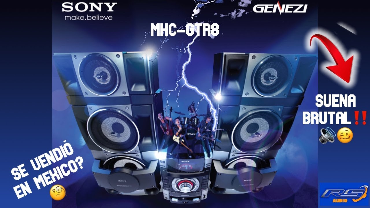 Este GENEZI es poco común en México y suena increíble‼️😱, MHC-GTR8 (Retroreview+Prueba de sonido)