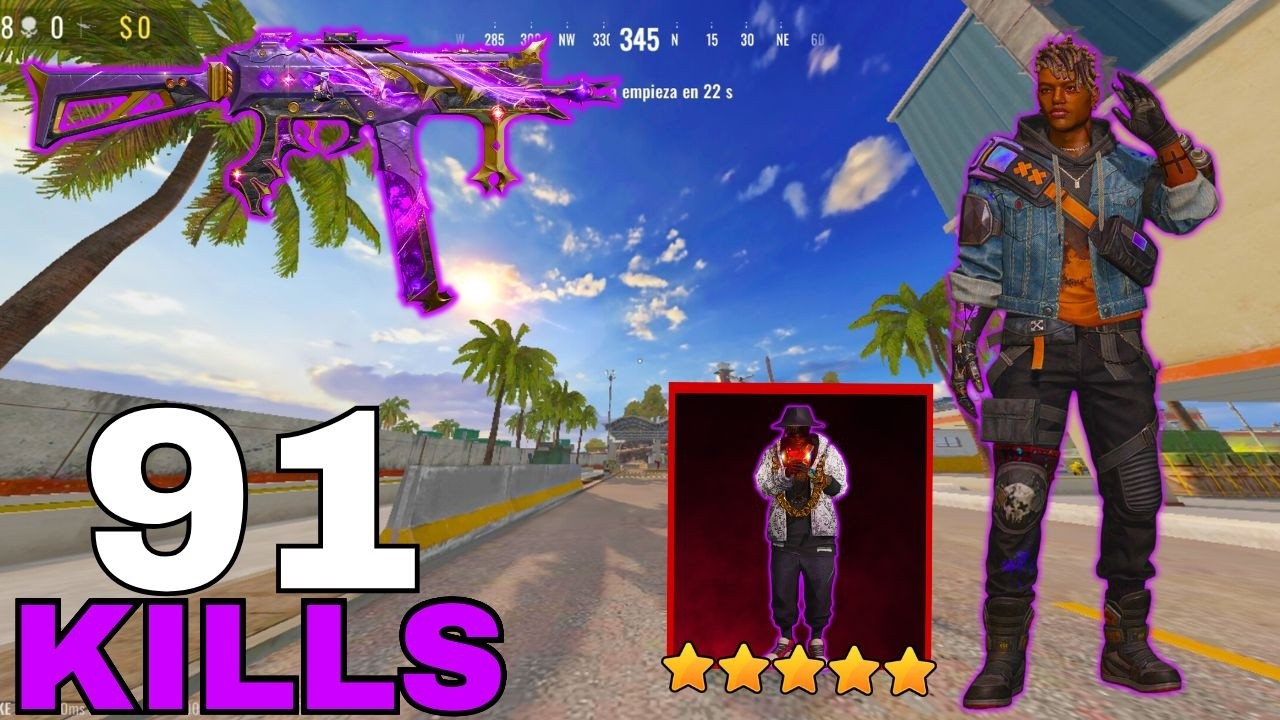 91 KILLS!! 🥵 FULL MOVIMIENTOS INSANOS - BLOOD STRIKE - POCO X6 PRO