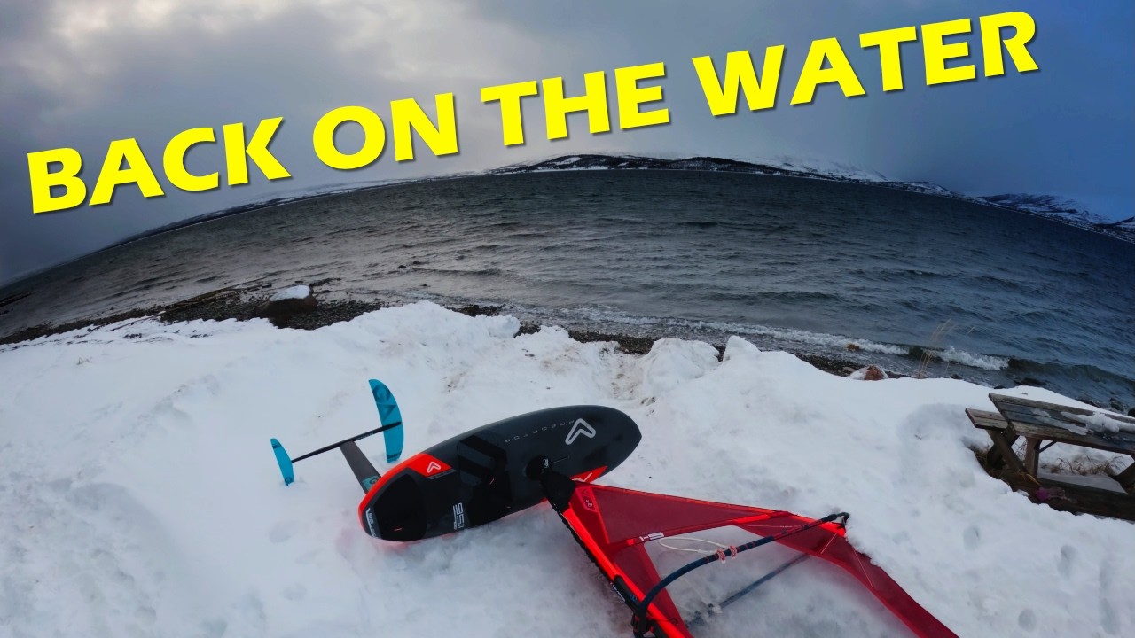 Winter Windfoiling | First session of 2026