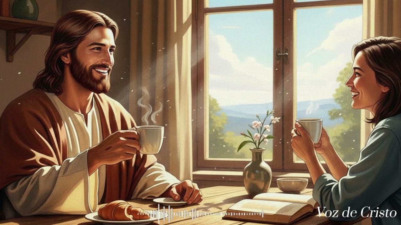 Café com Cristo I Jazz Ritmo suave livro de salmos voz de Cristo.
