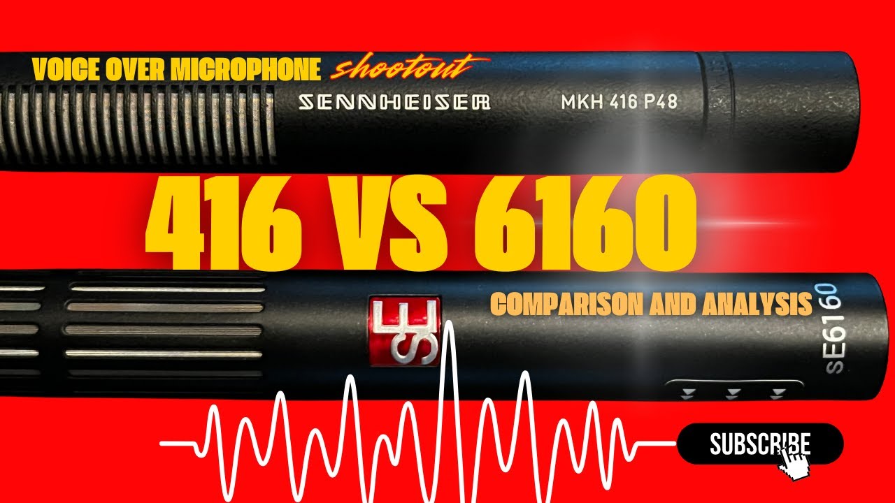 Sennheiser MKH-416 vs SE 6160: Blind Test Recap & Why the 6160 Surprised Everyone