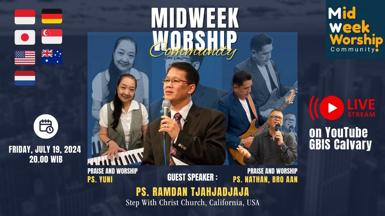 Bapa yang setia - Ps.Ramdan Tjahjadjaja, California-U.S.A @stepwithchristchurch