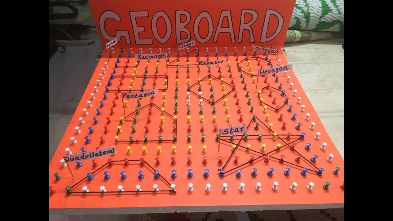 Geoboard  - Plane Shapes