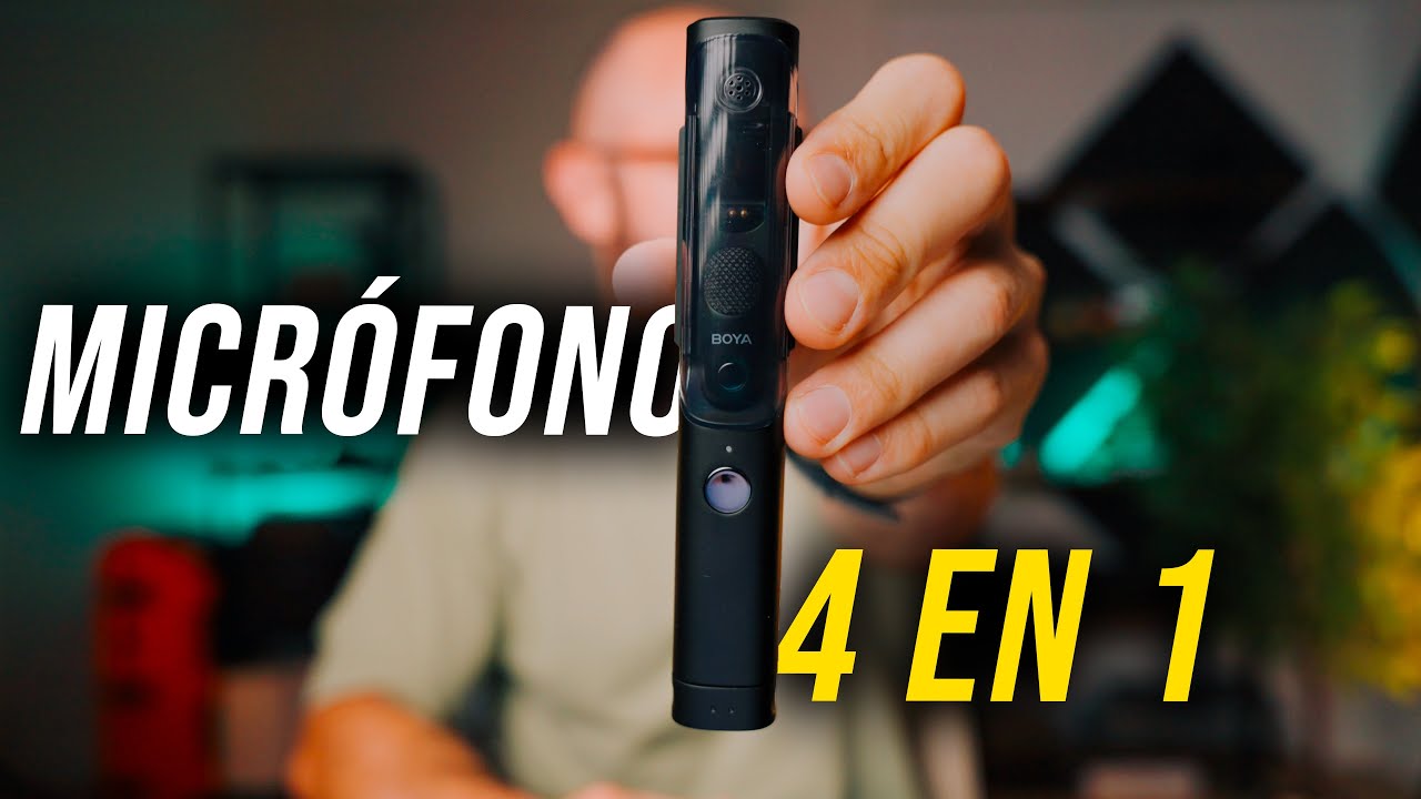 Boya Magic : El micrófono 4 en 1
