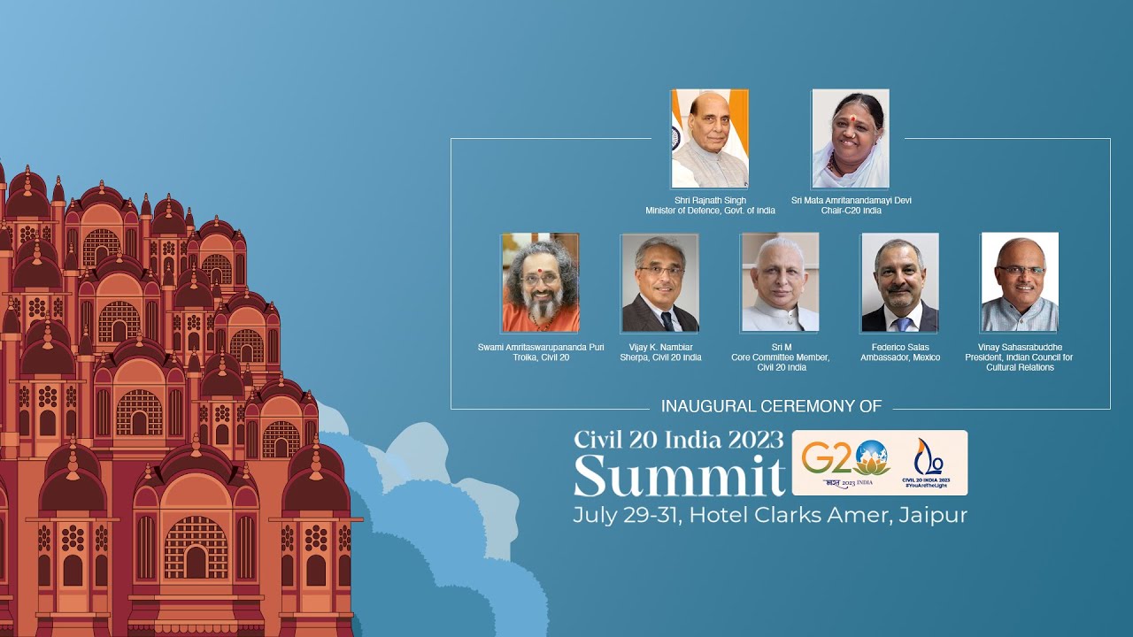 Civil 20 India 2023 Summit: Inaugural Program