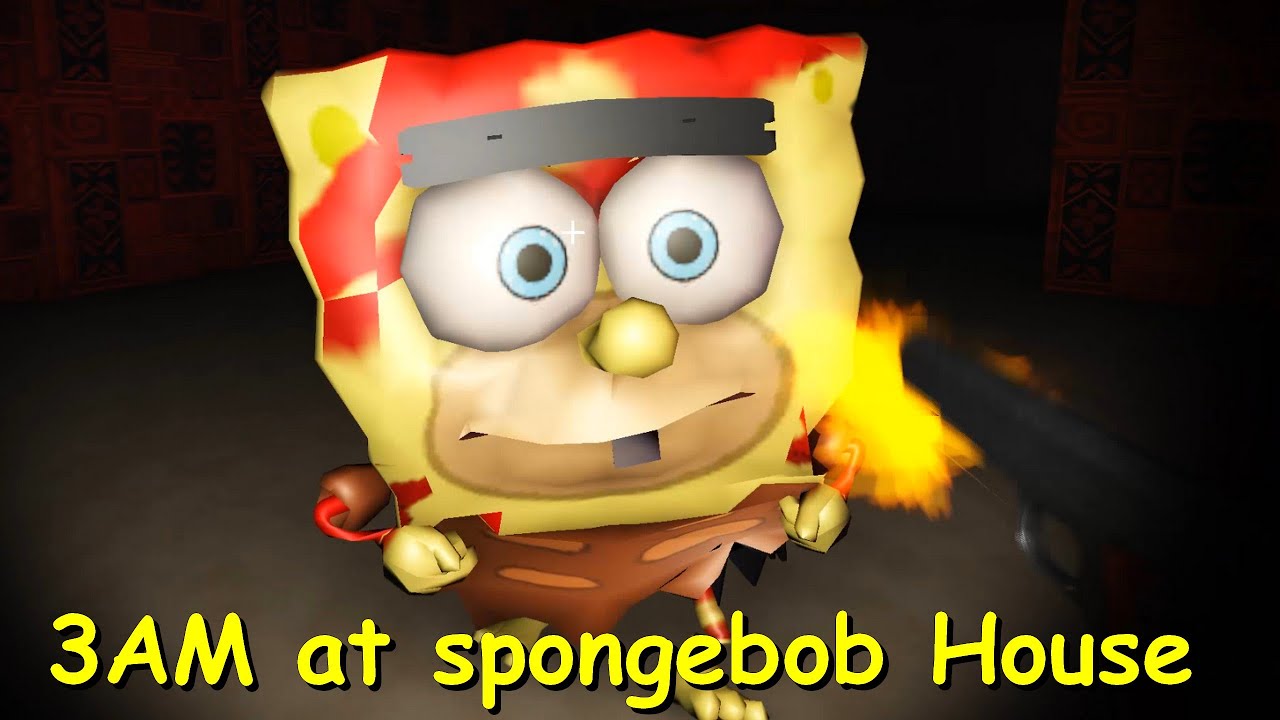3AM at Spongebob House Playthrough Gameplay (Horror Game)