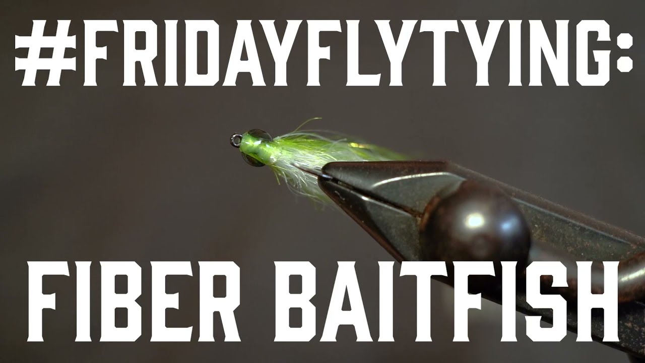 #FRIDAYFLYTYING: Fiber Baitfish
