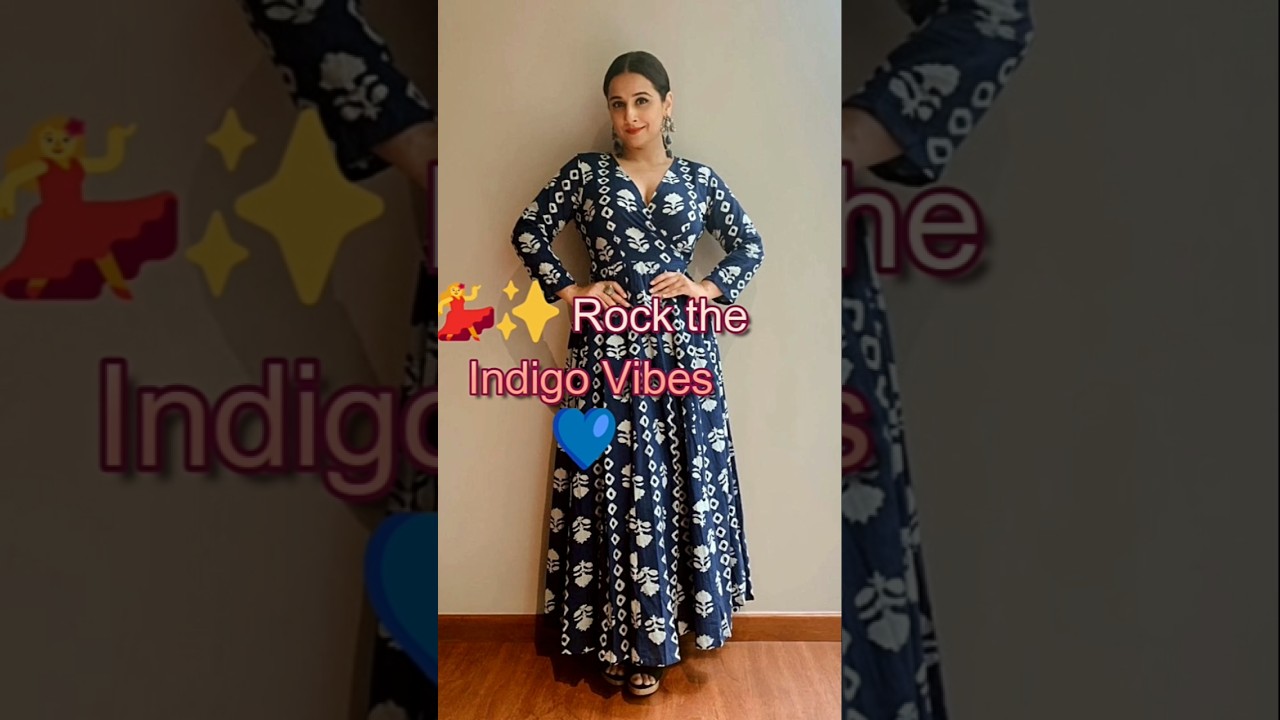 💃✨ Rock the Indigo Vibes 💙 #OOTD #FashionGoals