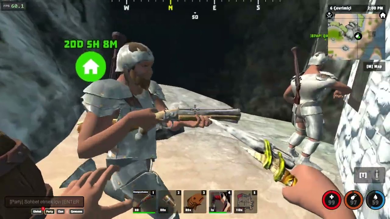 ‪Tribals az girdim baktim 4 gun sonra raid yedim :D ama hala base var