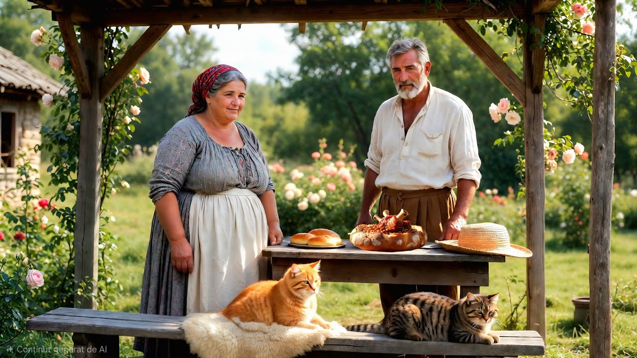 A Peaceful Mountain Village Day | Life in the Countryside | Beans with Smoked Pork in Bread 