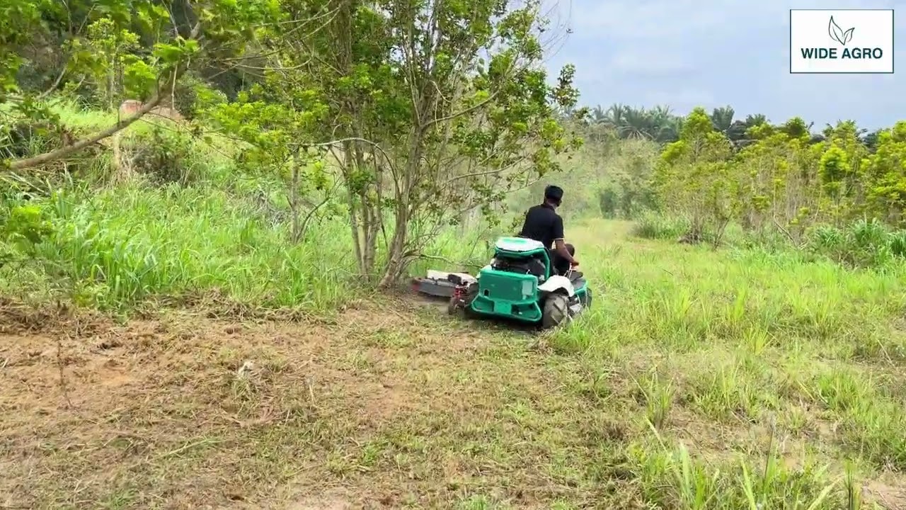 RABBIT MOWER RMK180 (DEMO DI MUAR JOHOR) MALAYSIA