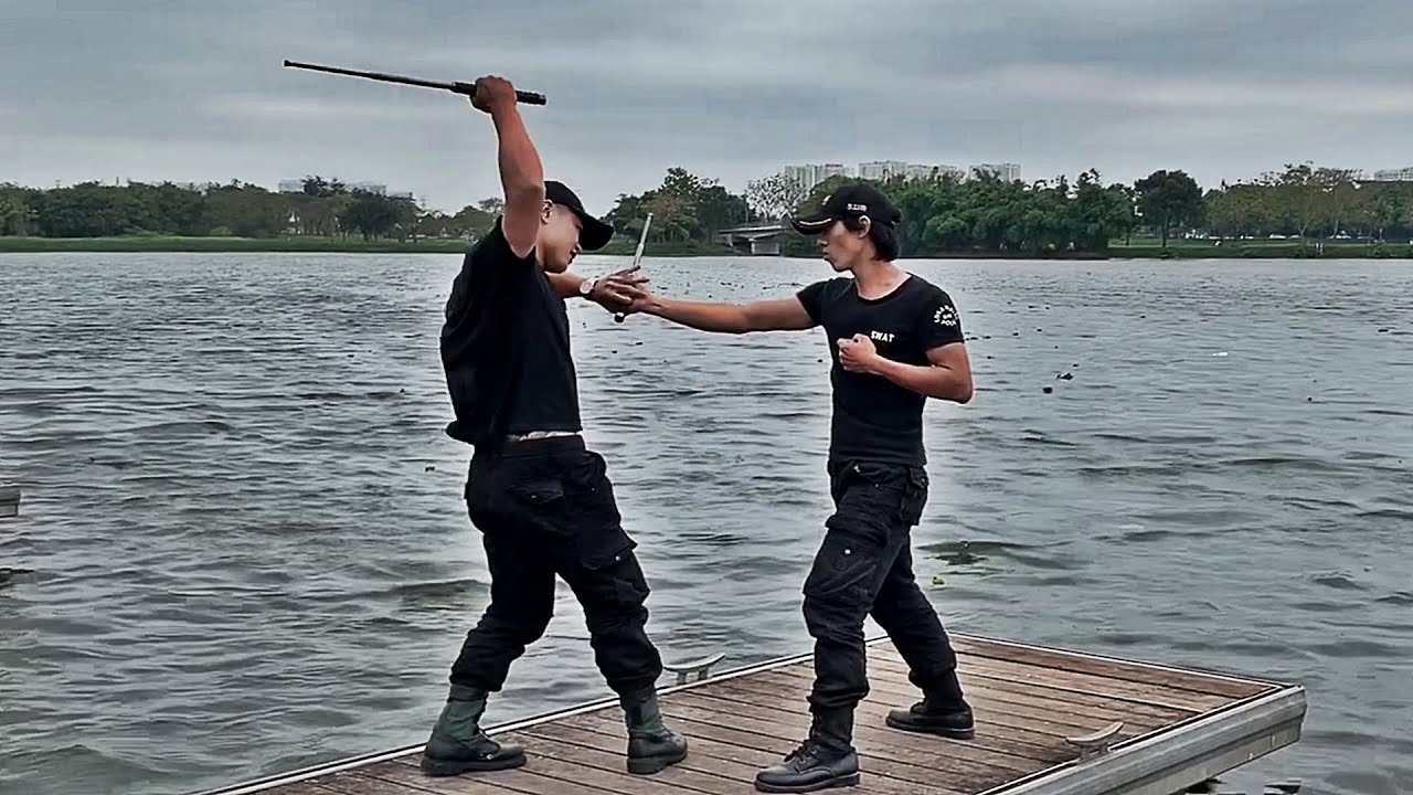Hướng dẫn sử dụng gậy Baton, gậy 3 khúc, ba trắc - Mr. Huy Côn