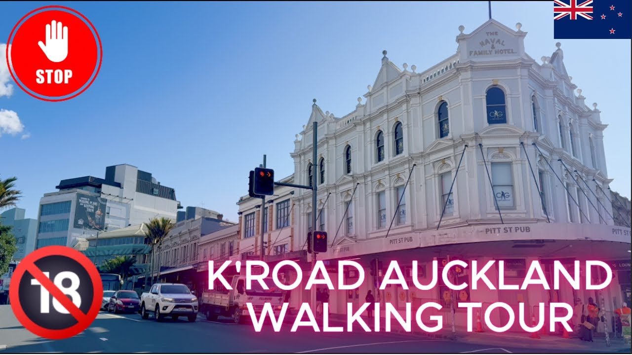 🚫❌⛔ New Zealand’s Most Notorious Street | K Road Walking Tour | 4K HDR 60fps