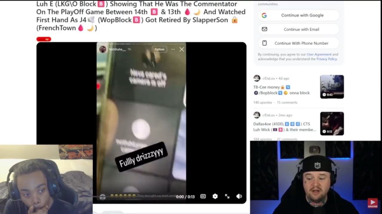 St Louis Rapper Goes To Opp House And Get Deleted On Ring Camera.. 💀 REACTION!