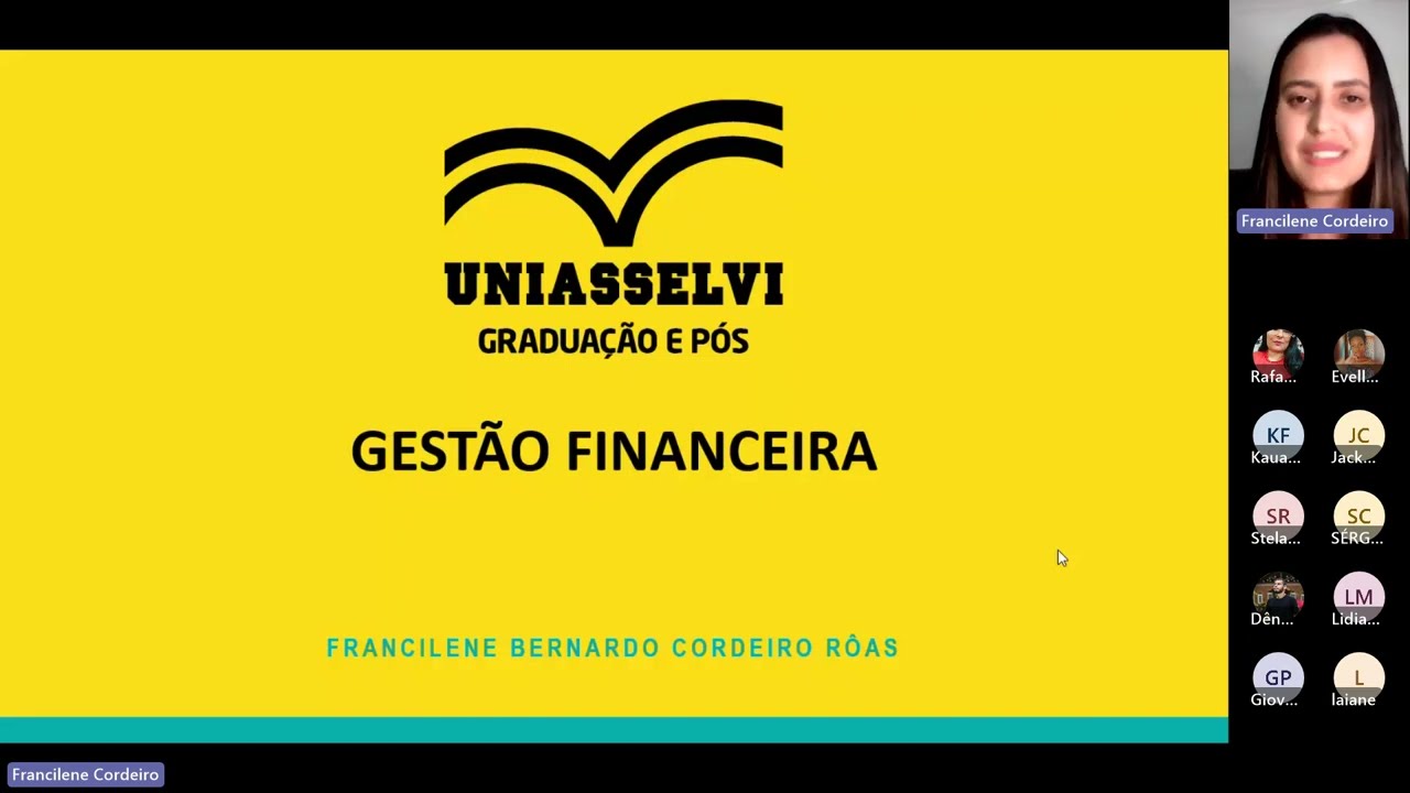 Gestão Financeira - Unidade 1