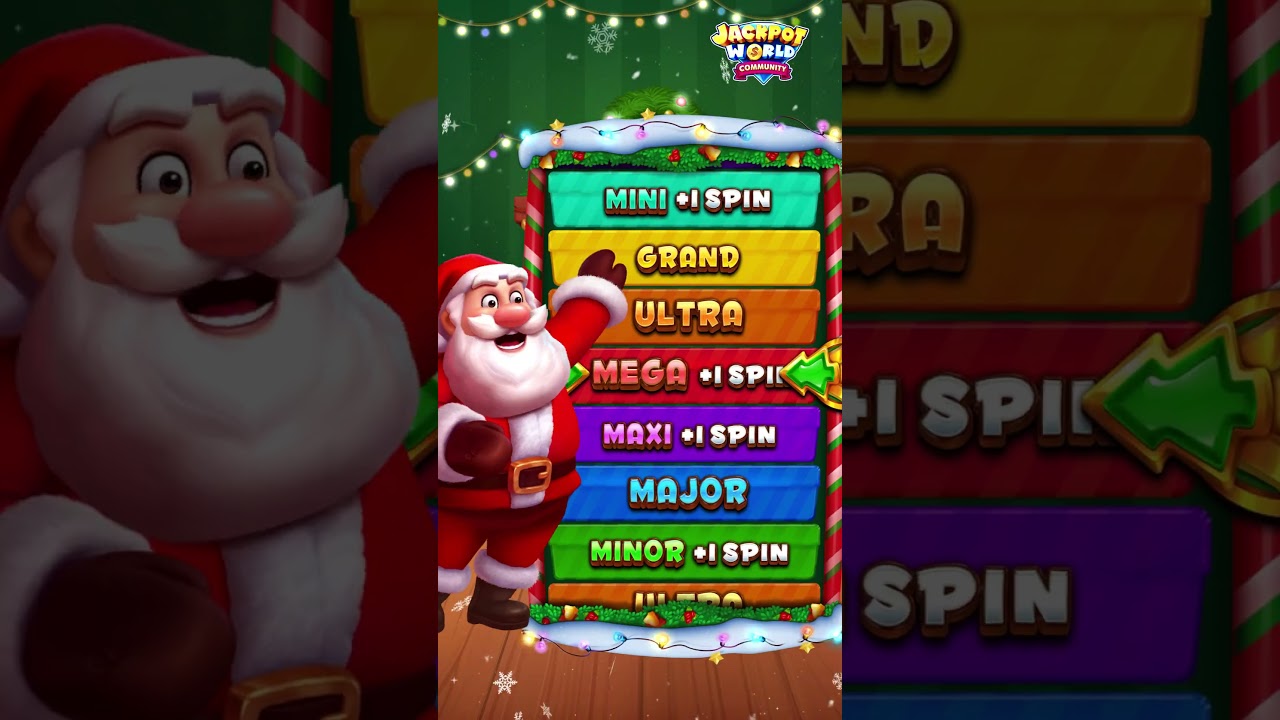 SANTA'S SURPRISE ONLY IN #jackpotworld